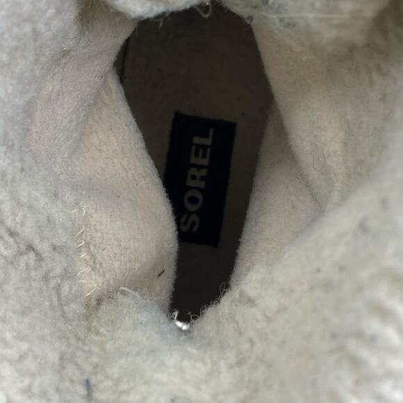 Sorel Women’s Tivoli Black Houndstooth Lace Up Winter Boots Size US 6.5 - Picture 11 of 11